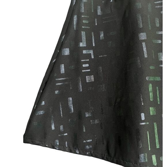 Tail Tech Performance Skirt Womens Size Medium Black Silver Sports Dance Fitness - Picture 2 of 5